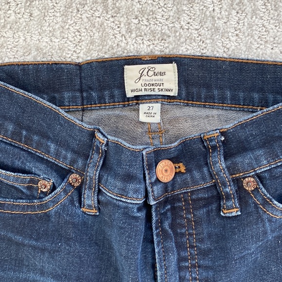 Size 27 j crew high rise lookout jean. - Picture 2 of 4